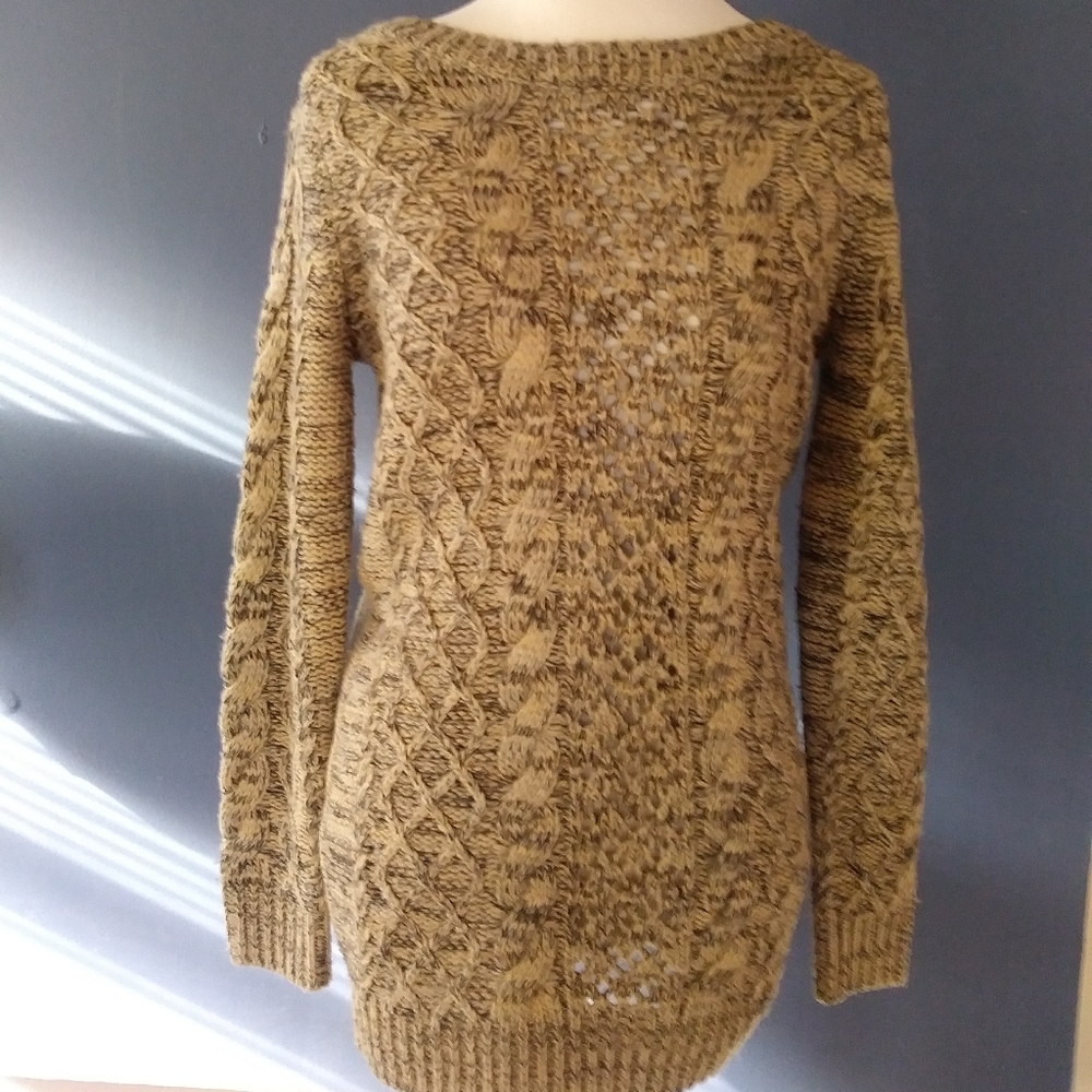 Divided by H&M Wool/Cotton Cable Knit Sweater